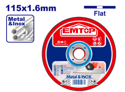 disco corte 4 1/2 1.6mm